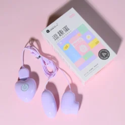 TRỨNG RUNG HÚT HAI ĐẦU DELIGHT DANCE CÓ DÂY ĐIỀU KHIỂN TỪ XA REMOTE 10 CHẾ ĐỘ